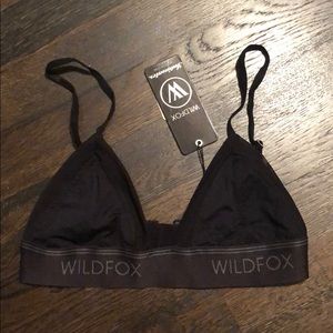 Wildfox triangle mesh bralette